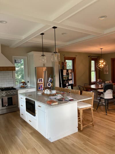 South Jersey kitchen and great room renovation by KRidge Construction