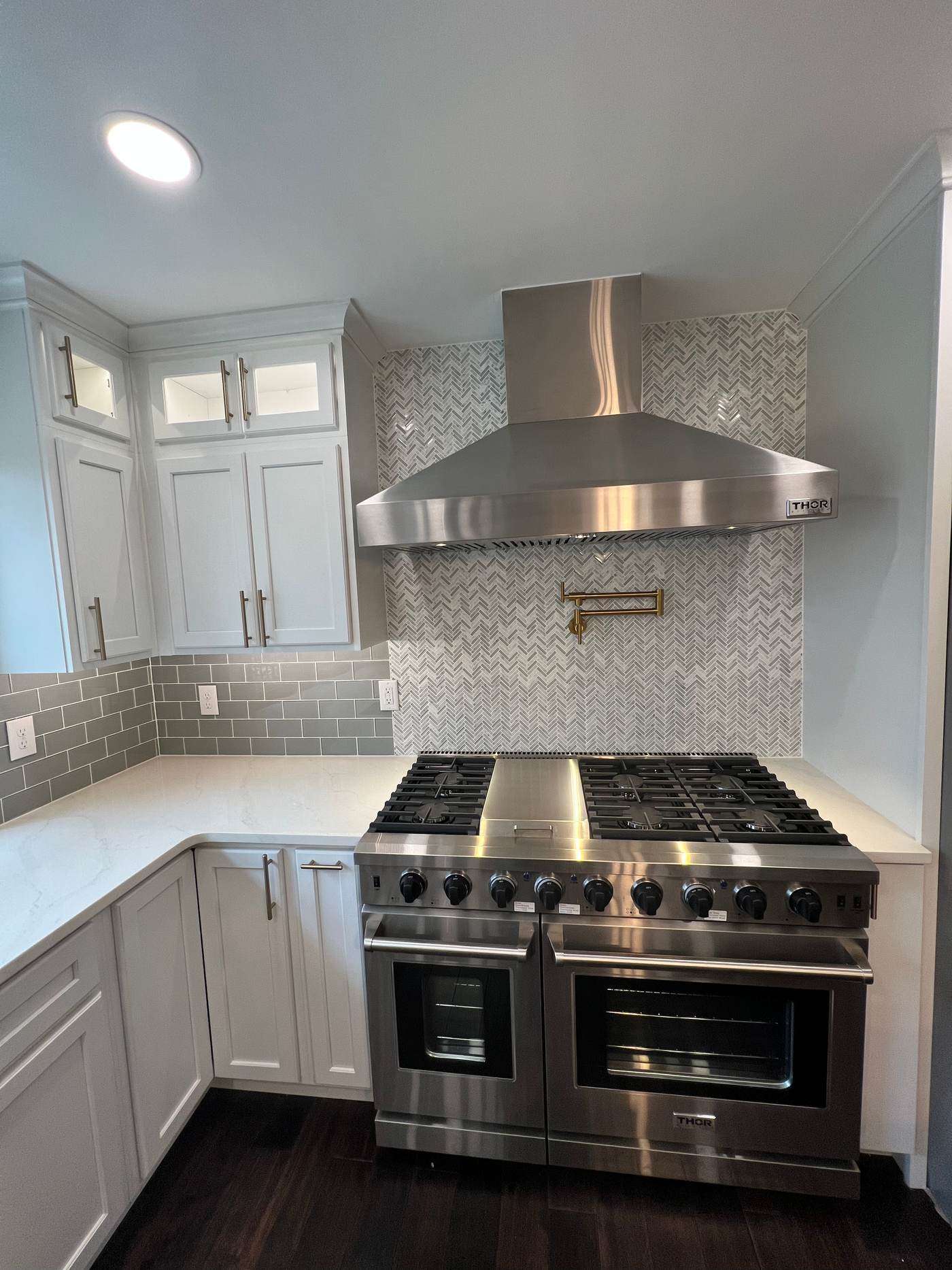 Transitional Kitchen With Contemporary Detailing Kitchen Remodel by KRidge Construction project photo 2
